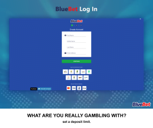 BlueBet Log In