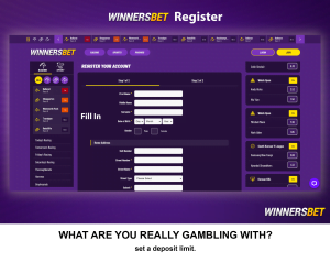 WinnersBet Register