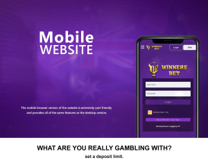WinnersBet Mobile App