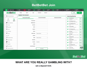 BetBetBet Sign up
