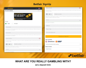 Betfair Signup